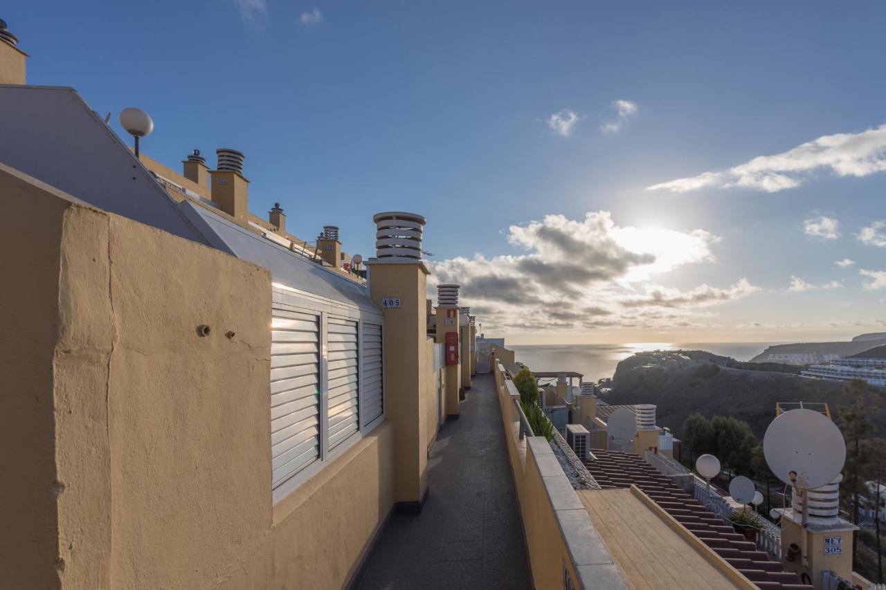 Lightbooking Playa De Amadores La Concha Amplia Terraza Con Barbacoa Puerto Rico  Eksteriør billede